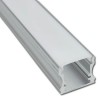 Perfil Aluminio HIGH U para Tira LED 2 metros