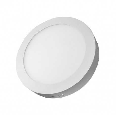 Plafón superficie LED 25W circular blanco