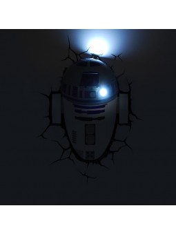 Lámpara LED 3D R2-D2