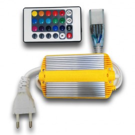 Controlador Tira LED SMD 5050 RGB AC220V INFRARROJOS