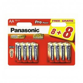 Pilas Panasonic Pro Power AA LR6 8+8 UDS