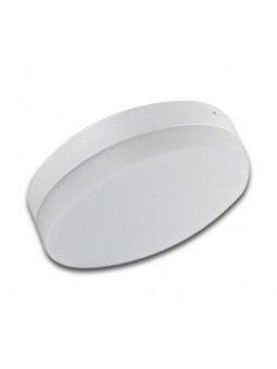 Plafón LED superficie24W redondo blanco Wideangle