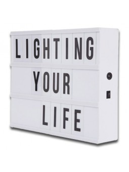Caja de Luz LED Cinematográfica tamaño A4