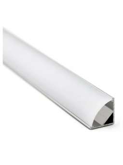 Perfil Aluminio para Tira LED -L- 2 metros