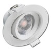 Downlight LED 7W orientable redondo blanco
